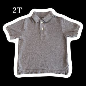 2T Gray Polo Shirt